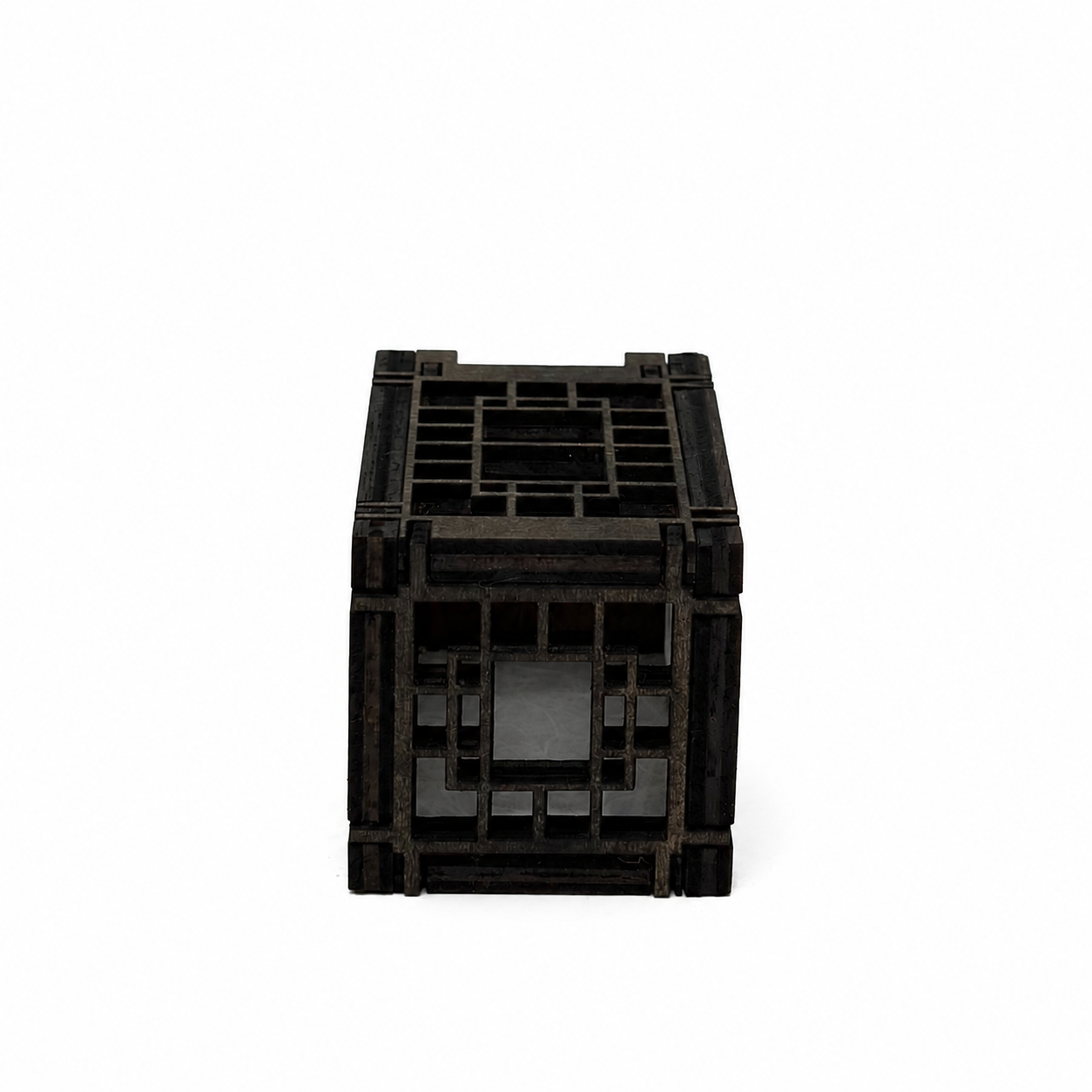 Mini Wooden Korean Lantern Table Decors Lamp- 1.5X1.5X2.5-A38