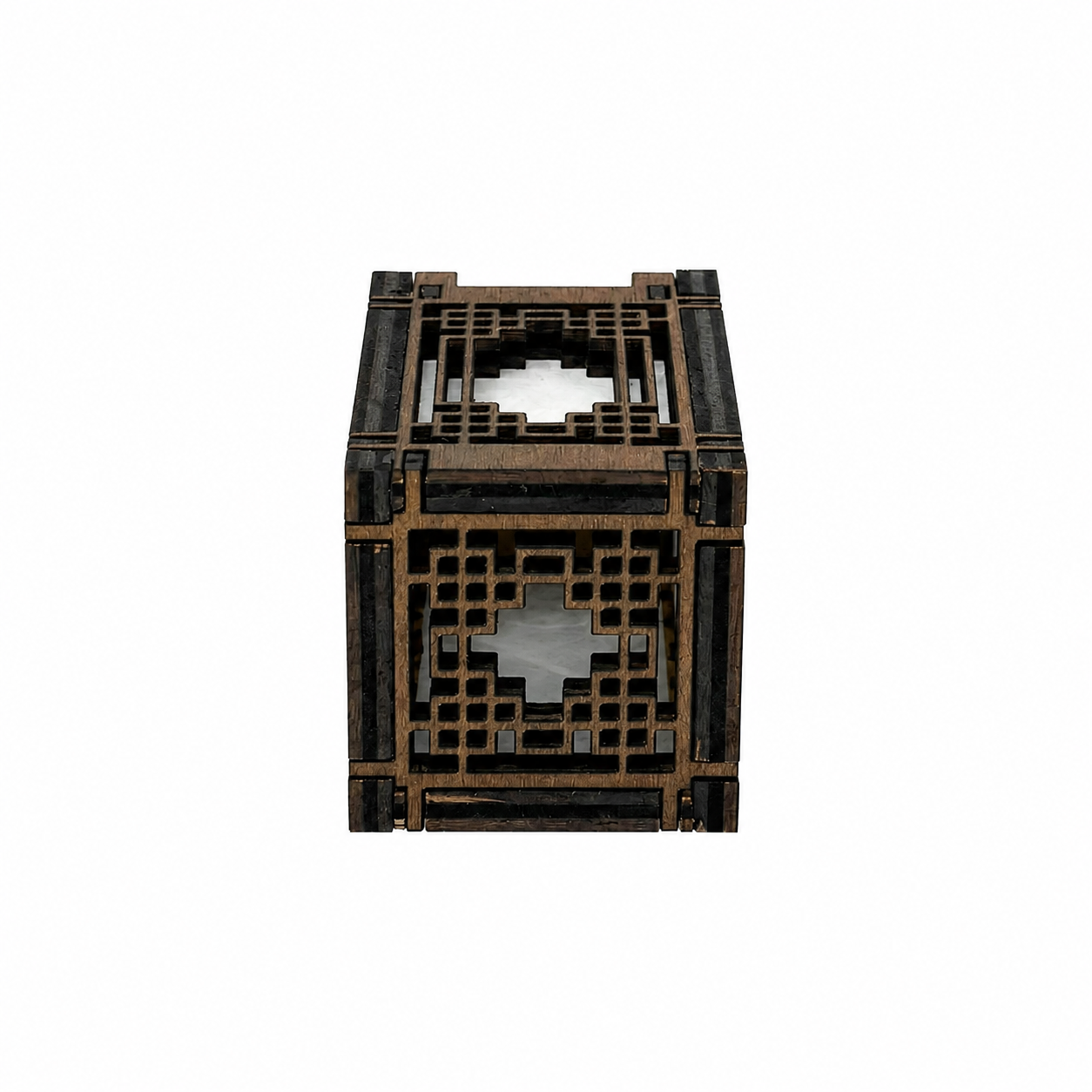 Mini Wooden Korean Lantern Table Decors Lamp- 1.5X1.5X2.5-A7