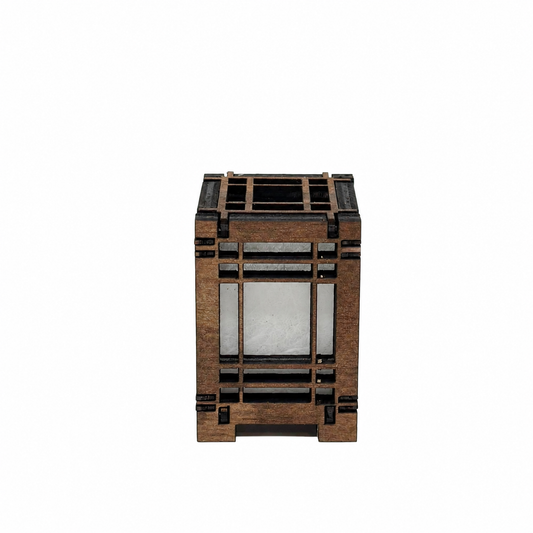 Mini Wooden Korean Lantern Table Decors Lamp- 1.5X1.5X2.5-A6