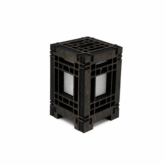 Mini Wooden Korean Lantern Table Decors Lamp- 1.5X1.5X2.5-A43