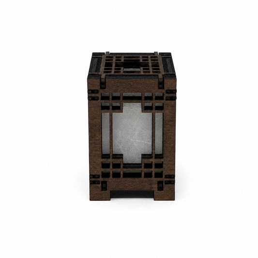 Mini Wooden Korean Lantern Table Decors Lamp- 1.5X1.5X2.5-A15