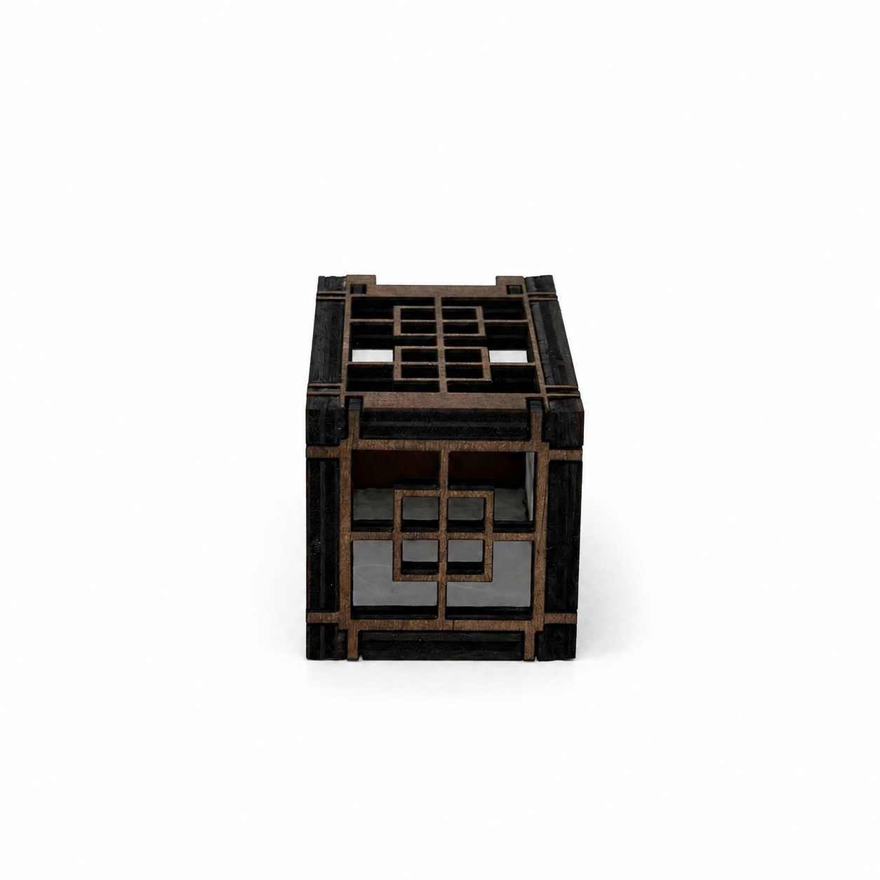 Mini Wooden Korean Lantern Table Decors Lamp- 1.5X1.5X2.5-A4