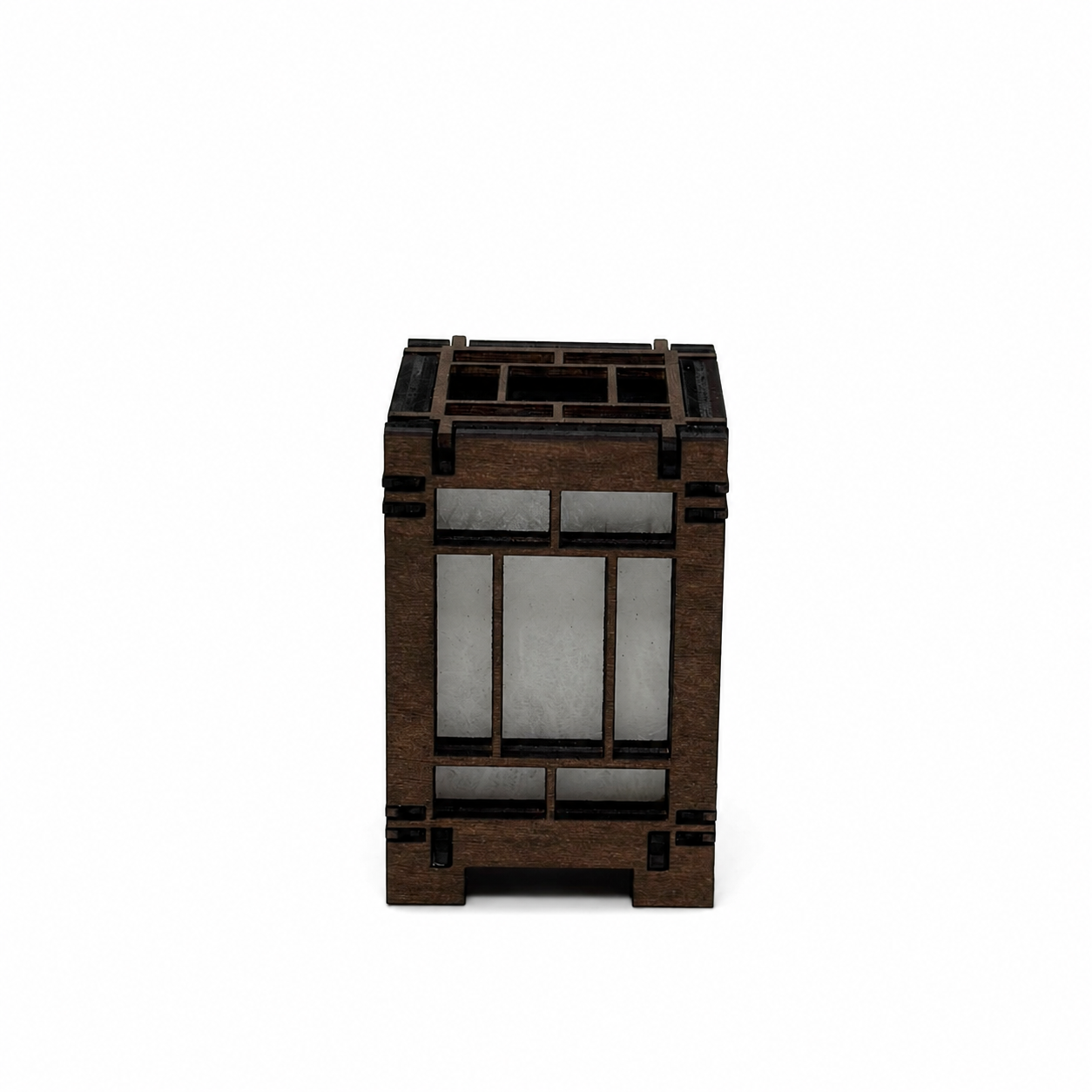 Mini Wooden Korean Lantern Table Decors Lamp- 1.5X1.5X2.5-A20