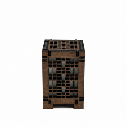 Mini Wooden Korean Lantern Table Decors Lamp- 1.5X1.5X2.5-A26
