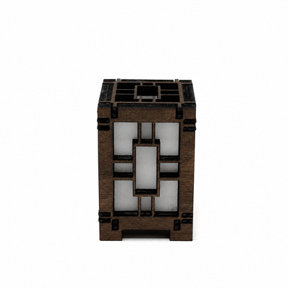 Mini Wooden Korean Lantern Table Decors Lamp- 1.5X1.5X2.5-A32