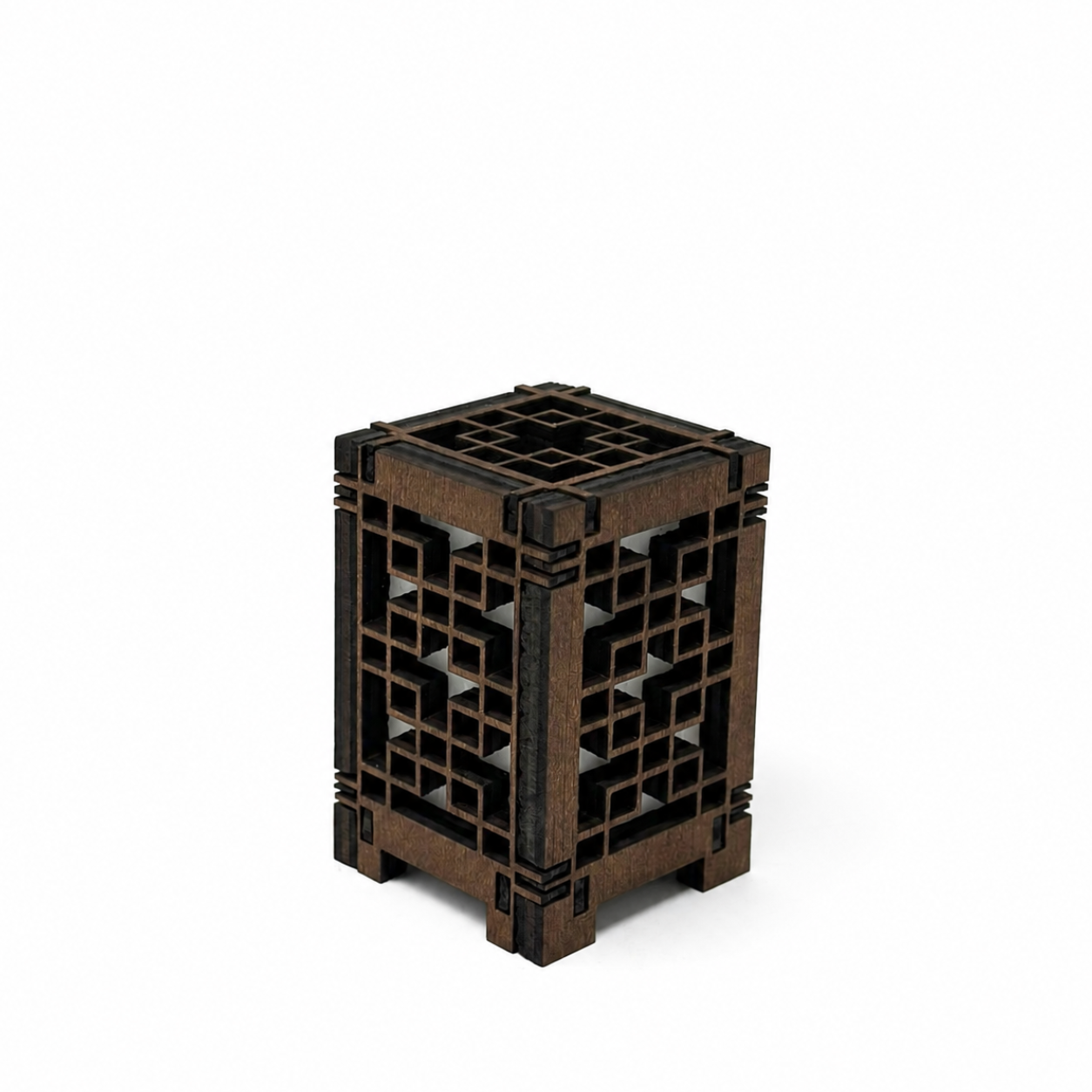 Mini Wooden Korean Lantern Table Decors Lamp- 1.5X1.5X2.5-A25