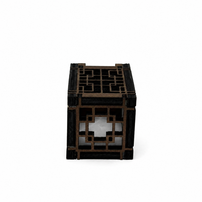 Mini Wooden Korean Lantern Table Decors Lamp- 1.5X1.5X2.5-A39