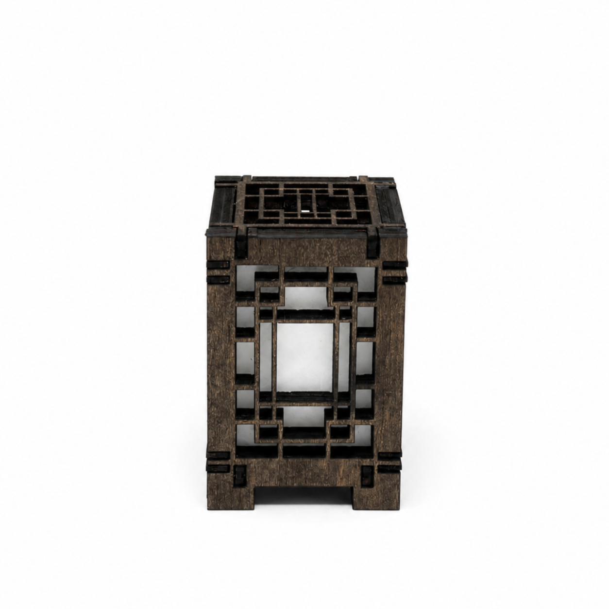 Mini Wooden Korean Lantern Table Decors Lamp- 1.5X1.5X2.5-A37
