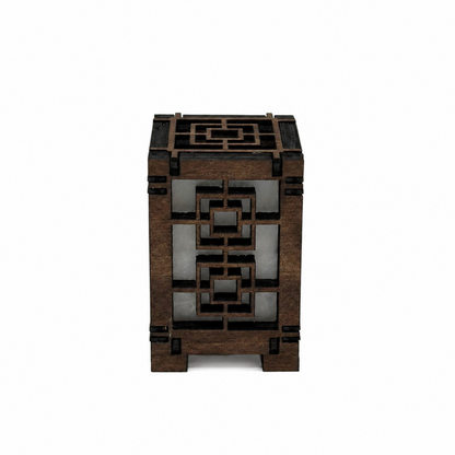 Mini Wooden Korean Lantern Table Decors Lamp- 1.5X1.5X2.5-A42
