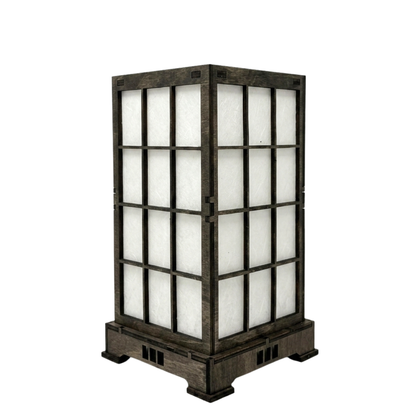 Korean Traditional Wood Lantern 5.5x5.5x11 C