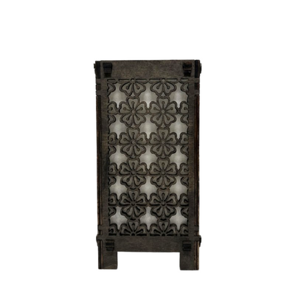 Floral Korean Lantern Lamp - 4x4x8 C