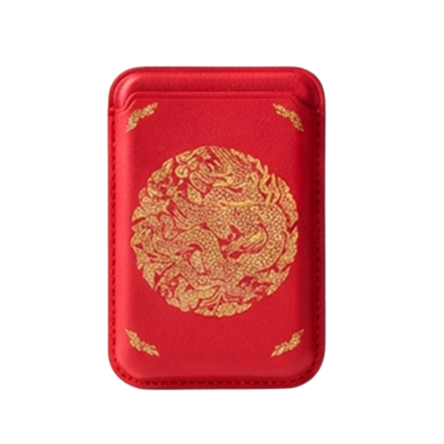 Korean Royal Gonryongpo Tiger MagSafe-Compatible Leather Card Wallet Case