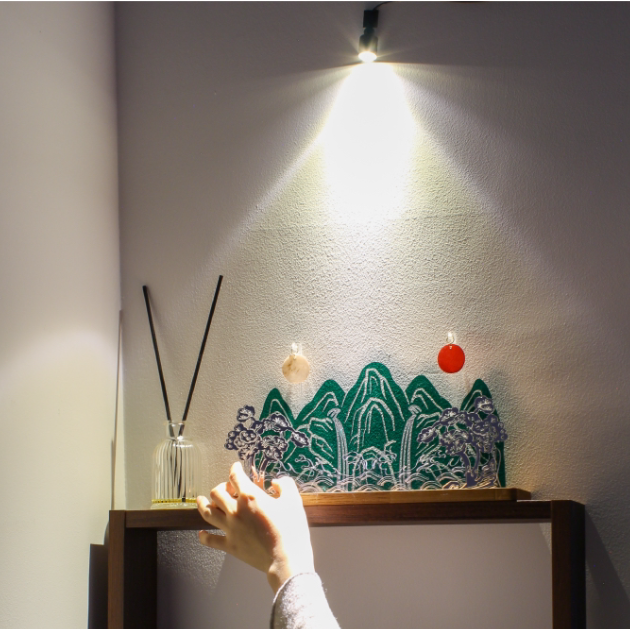 Korean Heritage Mountain Acrylic Display