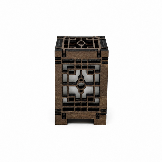 Mini Wooden Korean Lantern Table Decors Lamp- 1.5X1.5X2.5-A13