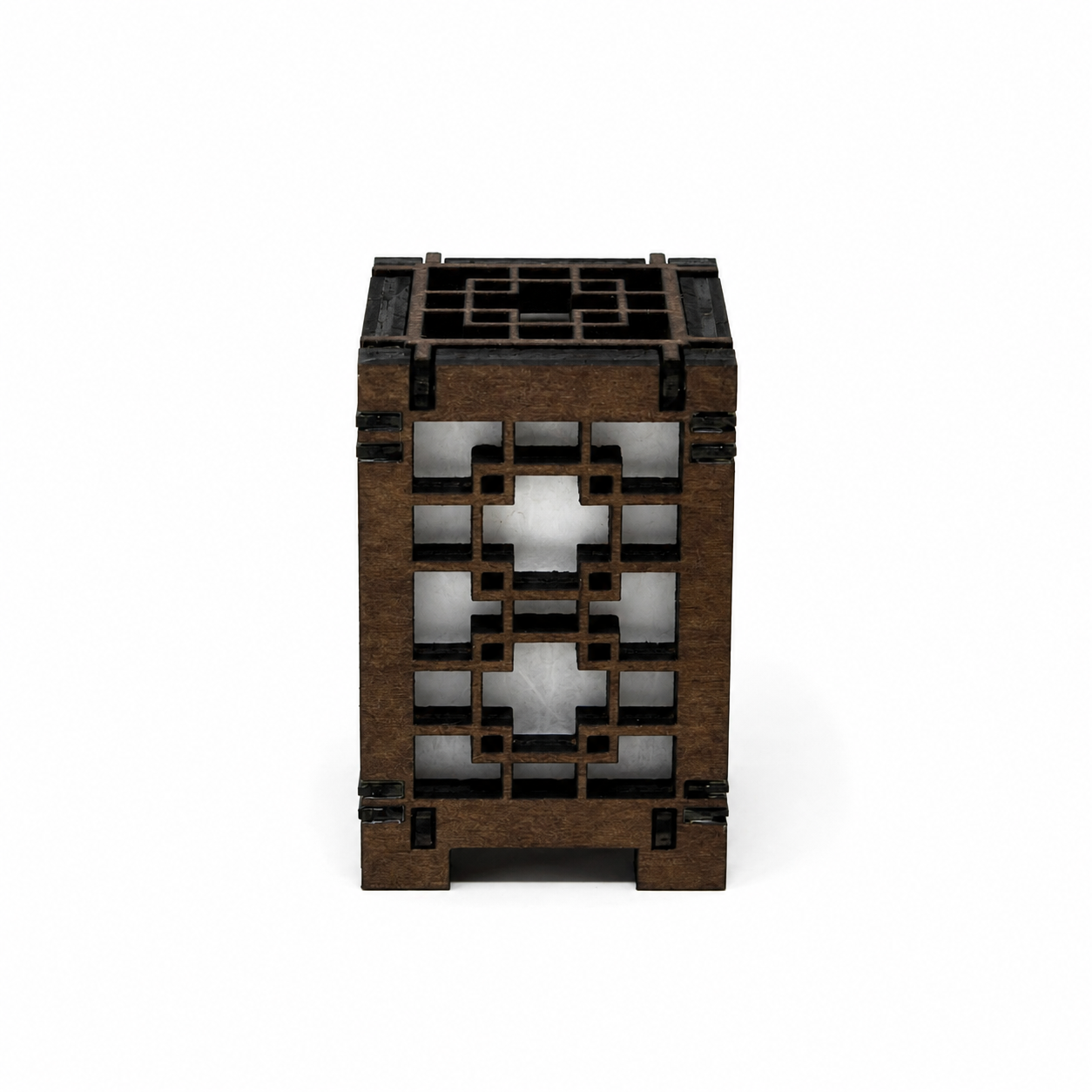 Mini Wooden Korean Lantern Table Decors Lamp- 1.5X1.5X2.5-A49