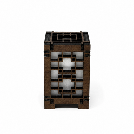 Mini Wooden Korean Lantern Table Decors Lamp- 1.5X1.5X2.5-A49