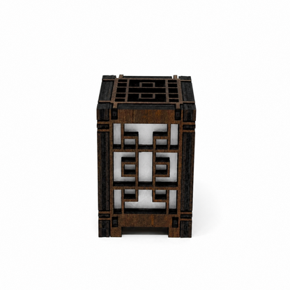 Mini Wooden Korean Lantern Table Decors Lamp- 1.5X1.5X2.5-A29