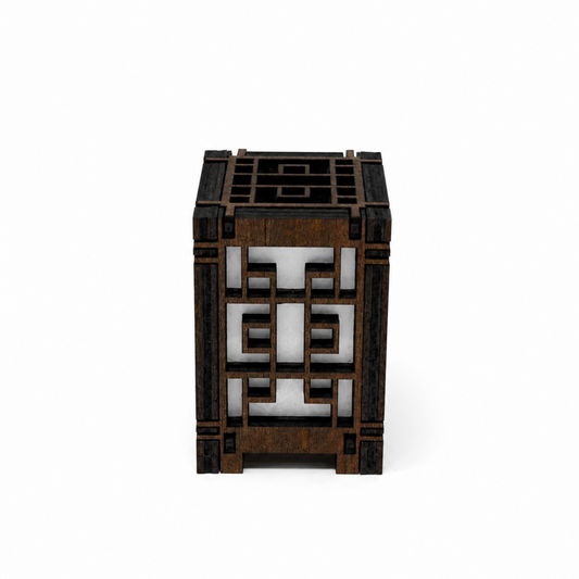 Mini Wooden Korean Lantern Table Decors Lamp- 1.5X1.5X2.5-A29
