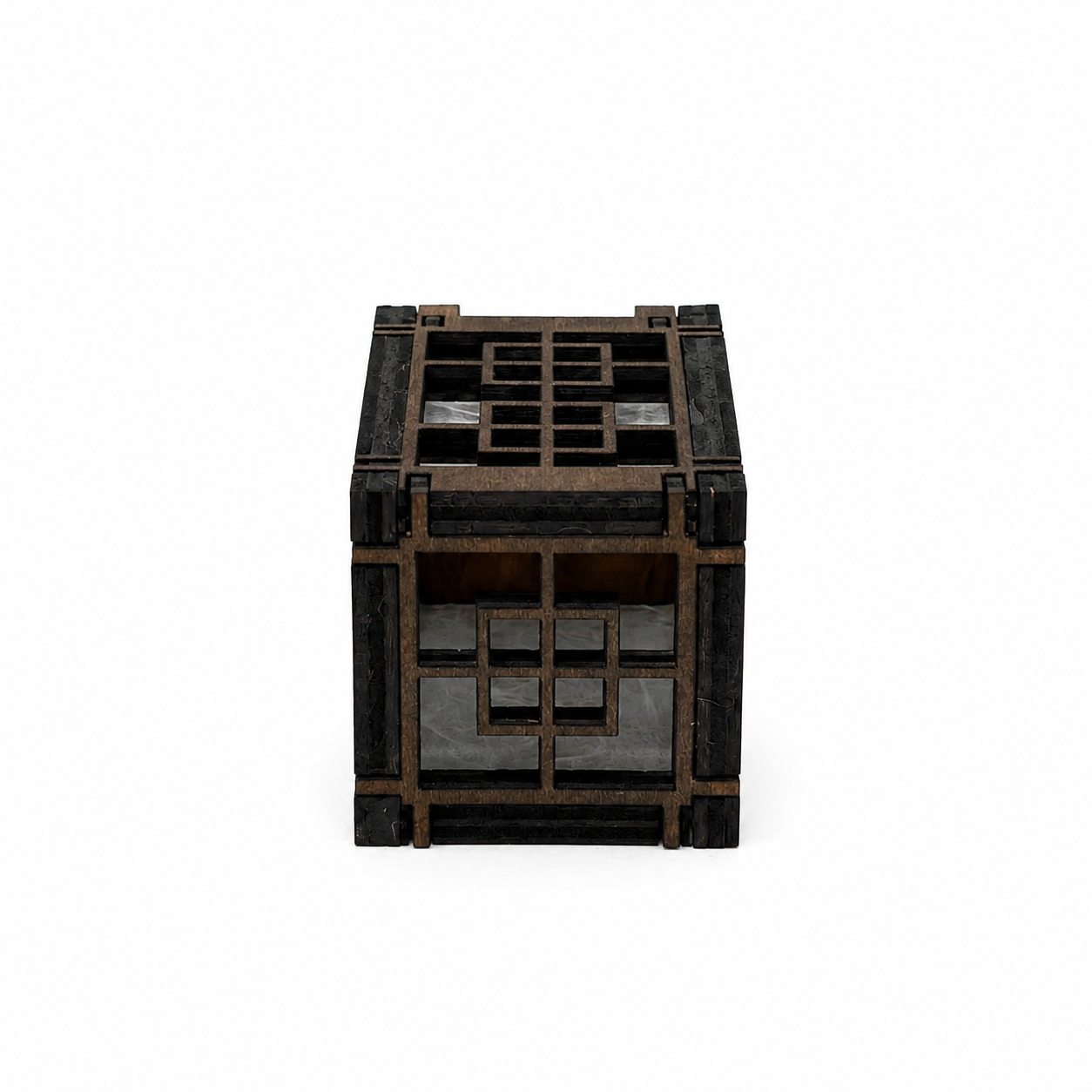 Mini Wooden Korean Lantern Table Decors Lamp- 1.5X1.5X2.5-A12