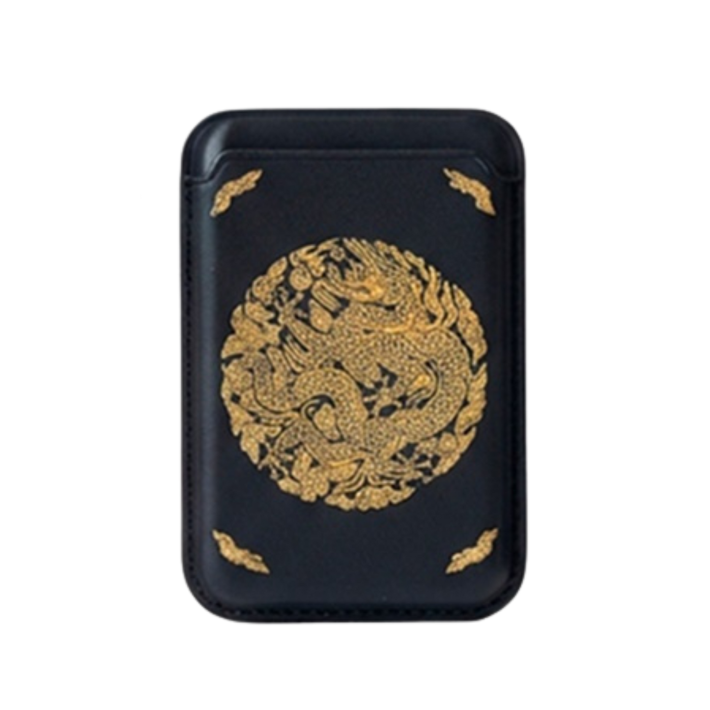 Korean Royal Gonryongpo Tiger MagSafe-Compatible Leather Card Wallet Case