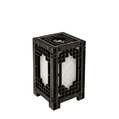 Korean Traditional Wood Lantern - 2.5x2.5x3.5 C