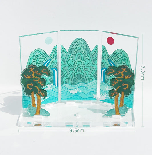 Quiet Mountains: Irworobongdo Acrylic Screen