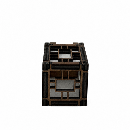 Mini Wooden Korean Lantern Table Decors Lamp- 1.5X1.5X2.5-A22