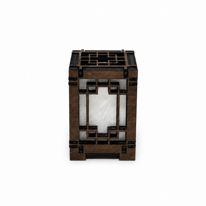 Mini Wooden Korean Lantern Table Decors Lamp- 1.5X1.5X2.5-A18