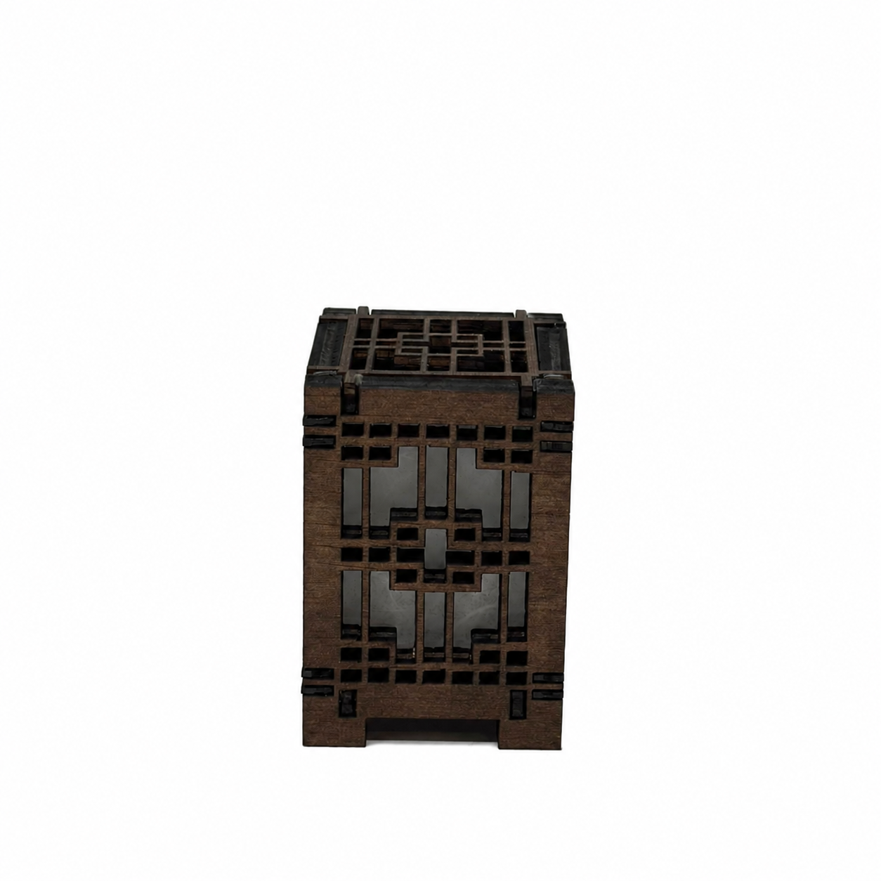 Mini Wooden Korean Lantern Table Decors Lamp- 1.5X1.5X2.5-A19