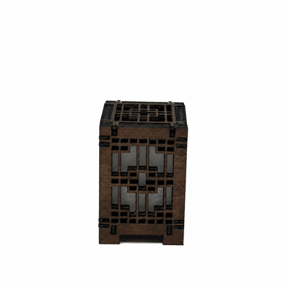 Mini Wooden Korean Lantern Table Decors Lamp- 1.5X1.5X2.5-A19
