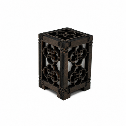Mini Wooden Korean Lantern Table Decors Lamp- 1.5X1.5X2.5-A44