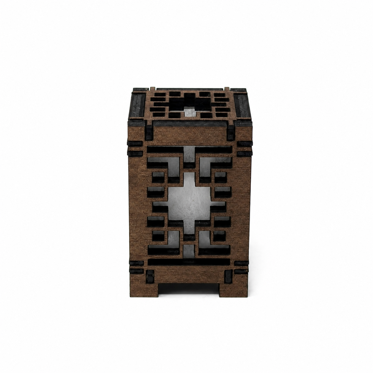 Mini Wooden Korean Lantern Table Decors Lamp- 1.5X1.5X2.5-A23