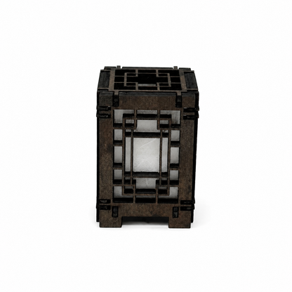 Mini Wooden Korean Lantern Table Decors Lamp- 1.5X1.5X2.5-A45