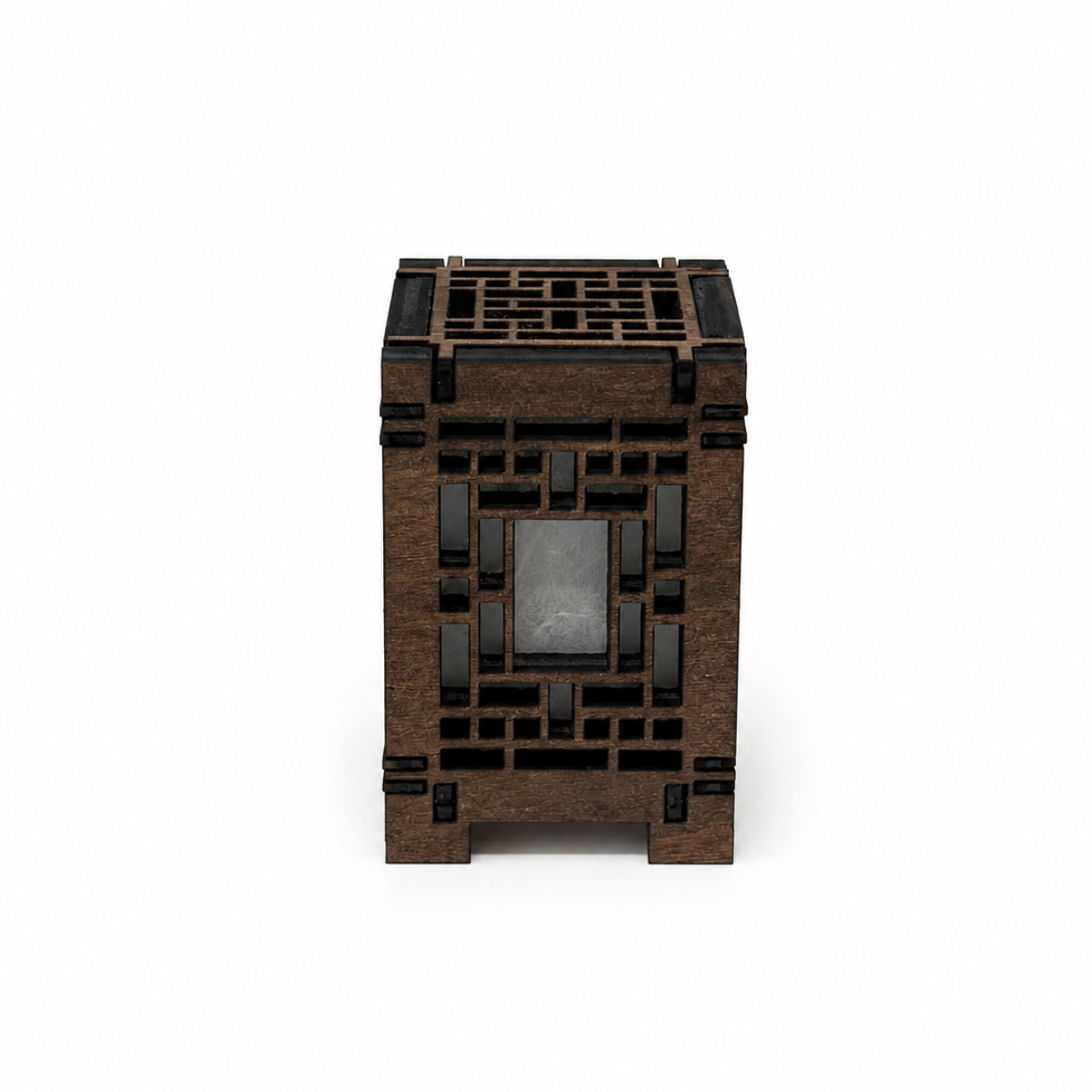 Mini Wooden Korean Lantern Table Decors Lamp- 1.5X1.5X2.5-A35