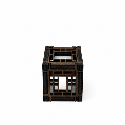 Mini Wooden Korean Lantern Table Decors Lamp- 1.5X1.5X2.5-A30