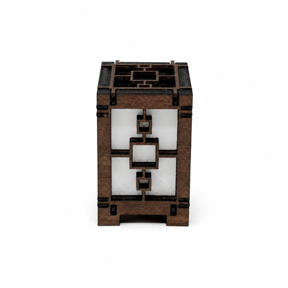Mini Wooden Korean Lantern Table Decors Lamp- 1.5X1.5X2.5-A46