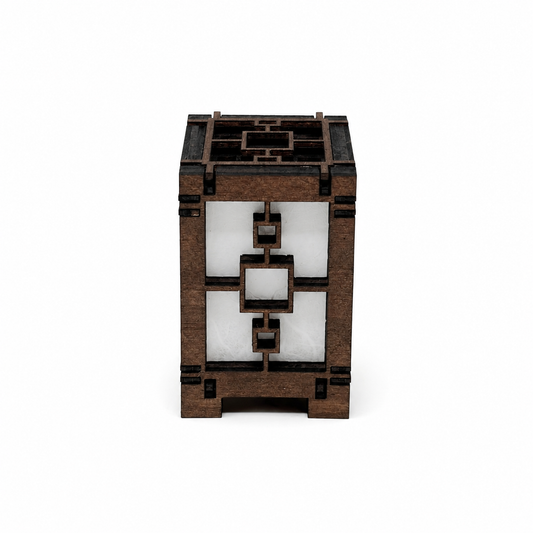 Mini Wooden Korean Lantern Table Decors Lamp- 1.5X1.5X2.5-A46