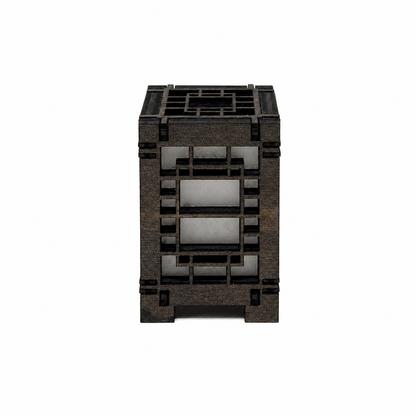 Mini Wooden Korean Lantern Table Decors Lamp- 1.5X1.5X2.5-A8