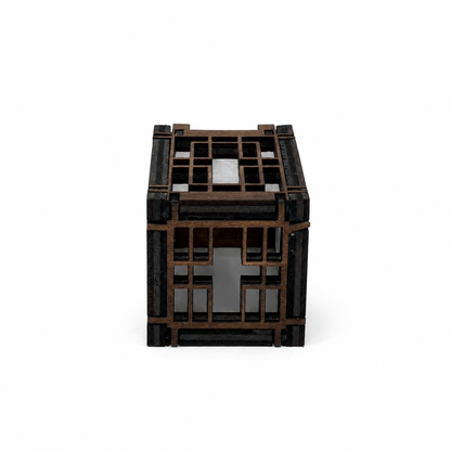 Mini Wooden Korean Lantern Table Decors Lamp- 1.5X1.5X2.5-A41