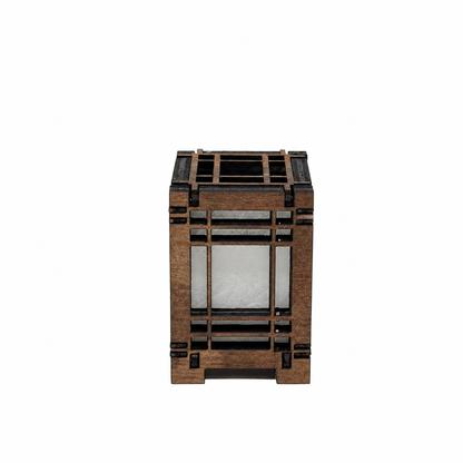 Mini Wooden Korean Lantern Table Decors Lamp- 1.5X1.5X2.5-A6