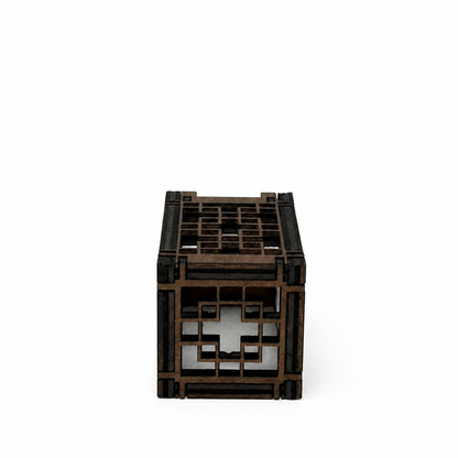 Mini Wooden Korean Lantern Table Decors Lamp- 1.5X1.5X2.5-A25