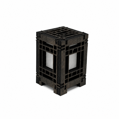 Mini Wooden Korean Lantern Table Decors Lamp- 1.5X1.5X2.5-A43