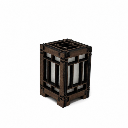 Mini Wooden Korean Lantern Table Decors Lamp- 1.5X1.5X2.5-A20