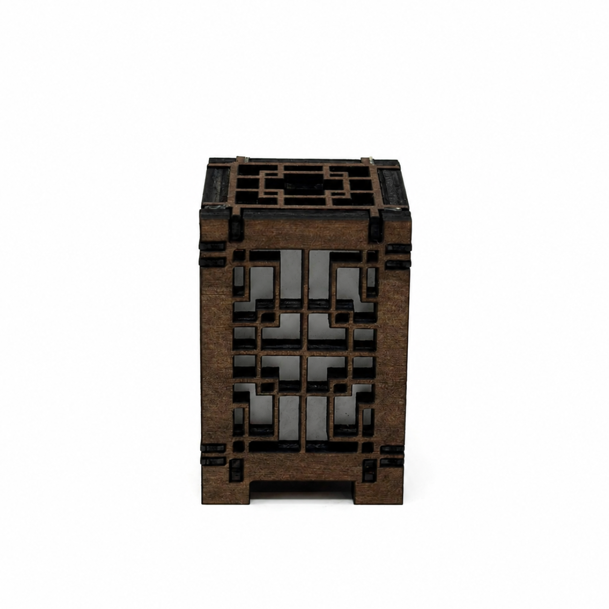 Mini Wooden Korean Lantern Table Decors Lamp- 1.5X1.5X2.5-A39