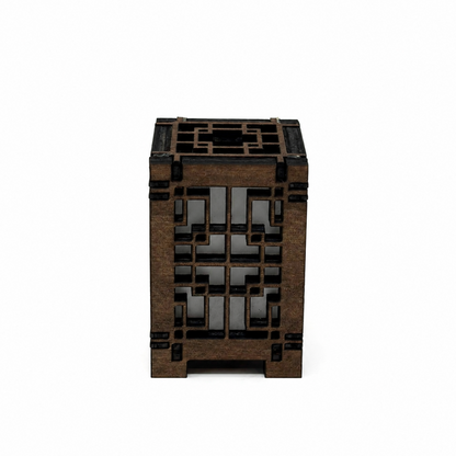Mini Wooden Korean Lantern Table Decors Lamp- 1.5X1.5X2.5-A39