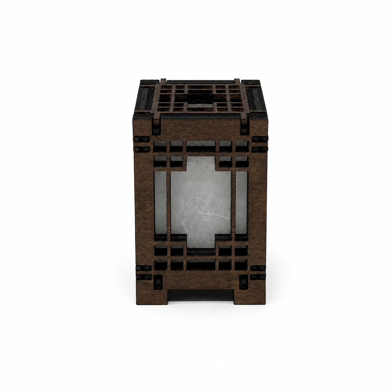 Mini Wooden Korean Lantern Table Decors Lamp- 1.5X1.5X2.5-A15