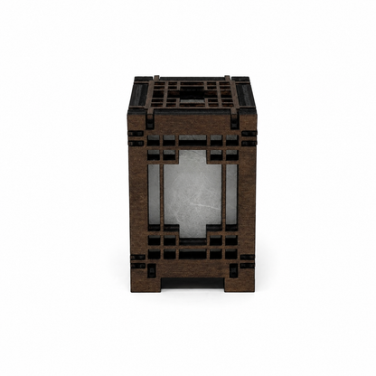 Mini Wooden Korean Lantern Table Decors Lamp- 1.5X1.5X2.5-A15