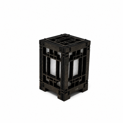 Mini Wooden Korean Lantern Table Decors Lamp- 1.5X1.5X2.5-A33