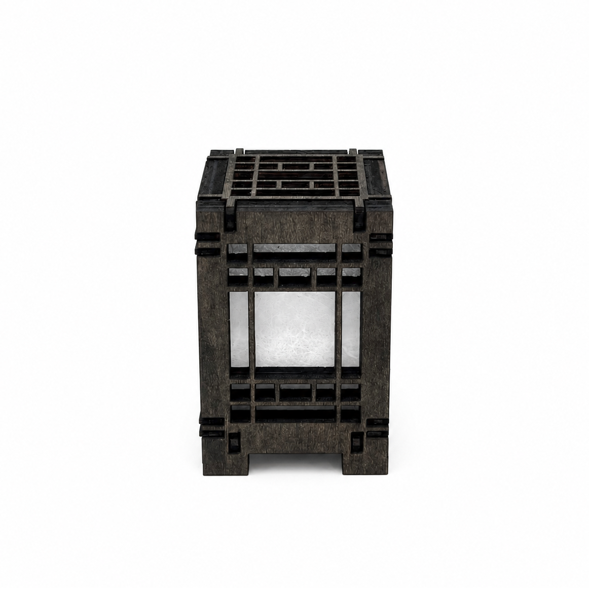 Mini Wooden Korean Lantern Table Decors Lamp- 1.5X1.5X2.5-A43