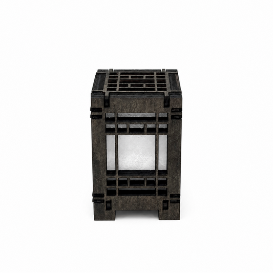 Mini Wooden Korean Lantern Table Decors Lamp- 1.5X1.5X2.5-A43